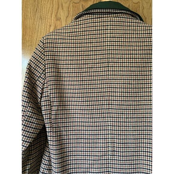 Torn by Ronny Kobo Anok Houndstooth‎ Blazer in Forest Combo Size L - Picture 8 of 12